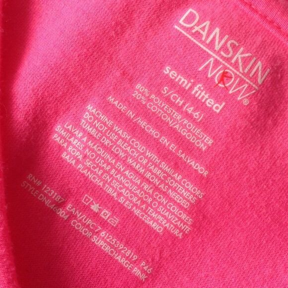 🔃Danskin Now Active Pink Long Sleeve Top - Picture 4 of 5